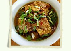 五花肉烧豆腐
