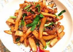 香干炒肉丝