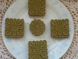 原味绿豆糕。