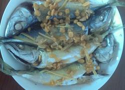 东菜蒸白面鱼