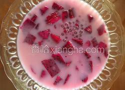 火龙果西米露