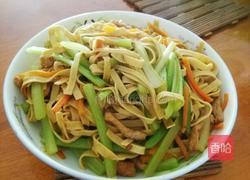 炒三丝 家乡菜的做法图解5