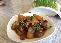 五花肉海脐子烧土豆