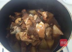 五花肉海脐子烧土豆的做法图解9