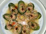 青瓜蒸肉片