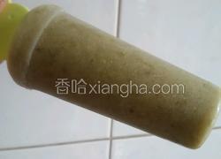 绿豆沙冰棍。