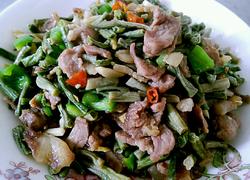 风味豇豆炒肉