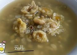 菊花绿豆粥。