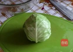 现做现吃的辣圆白菜的做法图解1