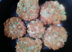 缸豆肉末饼