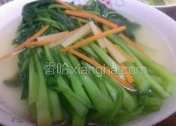 盐水菜心