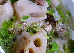 莲藕骨头汤