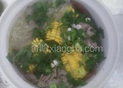 清炖羊肉玉米汤