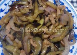 茄丝炒洋葱