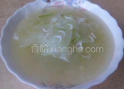 虾皮冬瓜汤