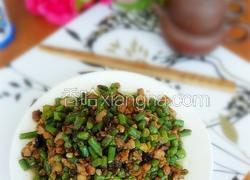 肉丁炒豇豆