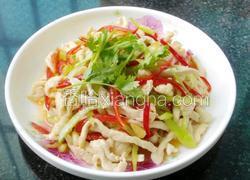 松子双椒鸡丝