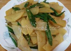 尖椒炒土豆片