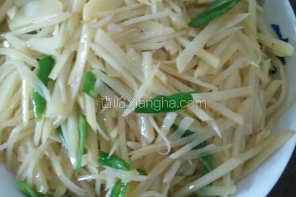 青椒土豆丝