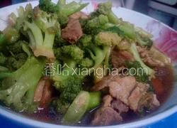 西兰花炒肉