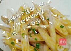冰镇爽心藕带的做法图解3