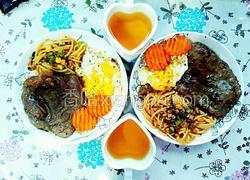 牛排～香菇肉酱意面