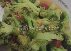 番茄炒西兰花