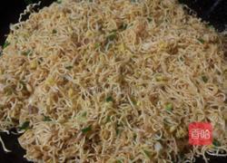 豆芽肉沫炒面的做法图解7