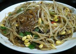 黄豆芽炒粉条