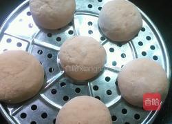 番茄汁豆沙包的做法图解4