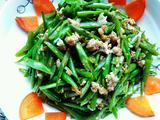 清炒豆角丝
