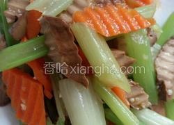 西芹凉拌干豆腐