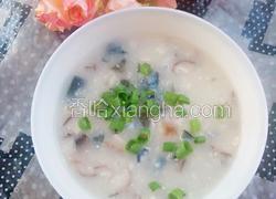 香菇皮蛋瘦肉粥