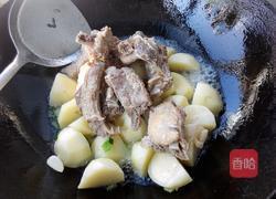 土豆炖排骨的做法图解6