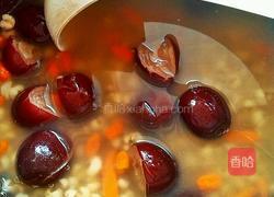 “有奖征文”枸杞红枣薏米粥的做法图解5