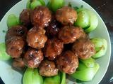 小油菜伴肉丸