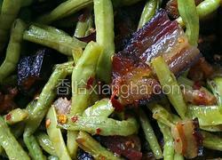 豆角腊肉