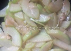 消脂减肥最佳选择--清炒节瓜