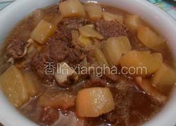 萝卜煲牛杂