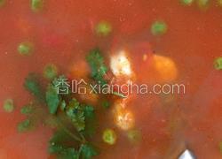 豌豆番茄虾仁汤