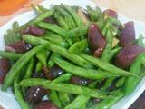 四季豆炒腊肠