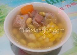 玉米毛豆骨头汤