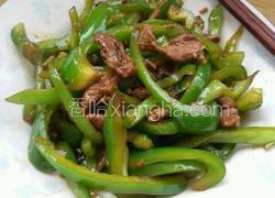 青椒炒肉丝