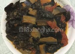 西红柿木耳炒茄子