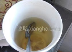 蜂蜜柠檬水