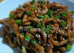 沙茶瘦肉丝