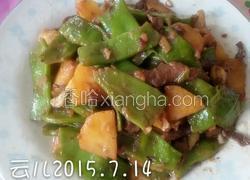 牛肉丝土豆烧豆角
