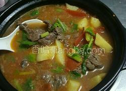 炖土豆牛肉汤（家庭版）