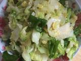 酸辣平包菜