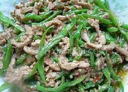 青椒炒肉丝